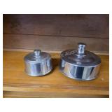 Vintage Aluminum Dove Pan Magic Trick SetThis