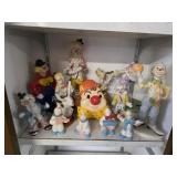 Assorted Collection of Decorative Clown