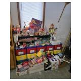 Vintage Clown Performance Prop and Doll