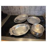 Miscellaneous stainless steel kitchenware