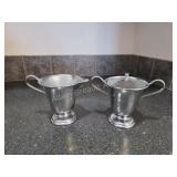 Vintage Farberware Chrome-Plated Creamer & Open