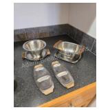 Vintage Scandinavian Mid-Century Modern Stainless