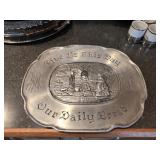 Vintage Duracast D66208 Give Us This Day Plaque