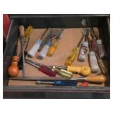 Tool chest drawer cleanout - Woodworking Chisel