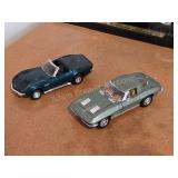 Two 1/32 Scale Chevrolet Corvette Stingray