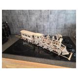 3-D Laser Cut Mechanical Wooden Models - train