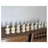 Vintage mini composer busts, which were