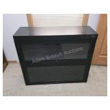 2 modern metal lawyers stackable bookcases 11 in