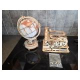 (2) 3-D Laser Cut Mechanical Wooden Models -