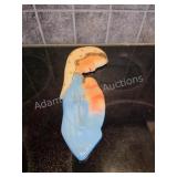Mid-Century Madonna & Child Ceramic Wall