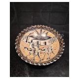 Decorative Kisii 6 in bowl, (also known as