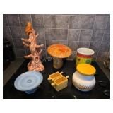 Miscellaneous assortment vintage ceramic and