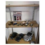 Miscellaneous die-cast collectible automobiles