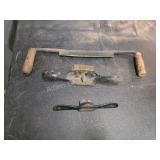 Antique Stanley Spokeshave Cabinet Scraper and