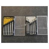 Two 6 Piece Precision and Jewelers Screwdriver