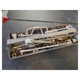 Large Assorted Socket Ratchet and Tool Lot with