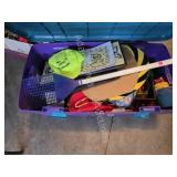 Large Purple Wheeled Storage TrunkThis purple