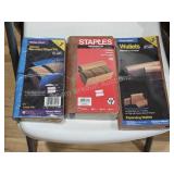 Assorted Expanding File and Check Wallet