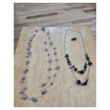 Assorted Silver and Black Tone Fashion Jewelry