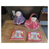 Little Red Riding Hood Topsy Turvy Doll Set w/
