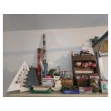 Large assortment Christmas decorations, decor and