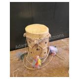 Vintage Batoque Indigena Brazilian Folk Art