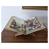 KJV Heirloom Family Bible with Carved Wooden