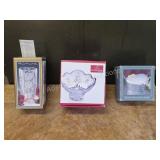 Elegant Crystal and International Silver 3 Piece