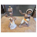 Mid-Century Ceramic Island Dancer Figurine