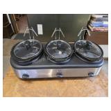 GE Triple Buffet Server and Warming