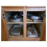 Kitchen cabinet clean out - bakewares