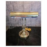 Classic polished brass adjustable piano lamp