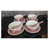 Chinese Porcelain "Double Happiness" Soup/Rice