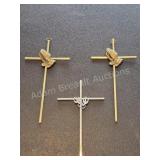 3 beautiful liturgical religious crosses - 2