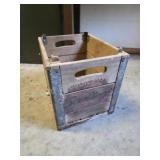 Vintage Sealtest Wood & Metal Milk CrateRugged,