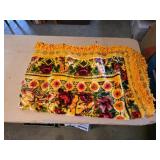 Vintage full size ornate duvet bed spread