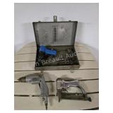 Three miscellaneous Pneumatic Air Tools- chisel,