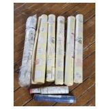 Vintage Assortment Floral Wallpaper.