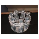 Mexican Folk Art Circle of Friends Candle