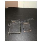 Antique Holy Bible and New Testament