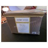 Color Sense 800 Thread Count 6 Piece Sheet