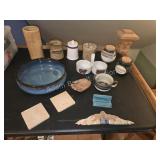 Large Studio Pottery and Decor Collection.