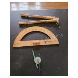 ?Vintage Falcon Wooden Chalkboard Geometry Set -