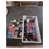 Miscellaneous essential oils, some are full, some