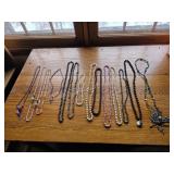 Lot of 22 Beaded Statement & Spiritual Necklaces