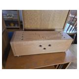 Handcrafted Wooden Tongue Drum.