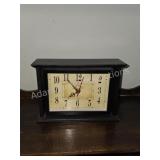 Vintage Style Rectangular Mantel Clock.