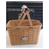 Pair of Longaberger Baskets with Accessories.