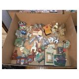 Assorted Wood and Resin Miniature Building