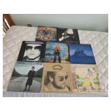 Collection of 8 Vintage Elton John 33 RPM